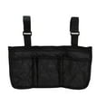 thumbnail image 2 of Bolsa Lateral Para Silla De Ruedas, Bolsa Lateral Para Silla De Ruedas, Bolsa Para Reposabrazos, No Se Cae Con Varios Bolsillos Para Andadores, 2 of 7