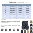 thumbnail image 2 of Zimjoy Mens Cargo Shorts Cotton Twill Quick Dry Lightweight Relaxed Fit Outdoor Work Hiking Shorts with 6 Pockets Army Green 4XL, 2 of 4