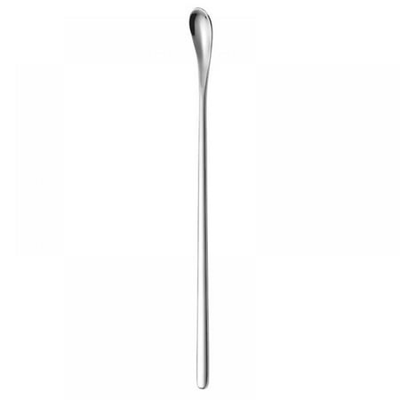 

Magazine Stainless Steel Long Handle Latte Glass Ice Cream Sundae Coffee Spoons