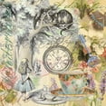 thumbnail image 2 of CafePress - Cheshire Cat Alice In Wonderland Tote Bag - Unisex Canvas Tote Bag, Beige, 1-Piece, 2 of 6