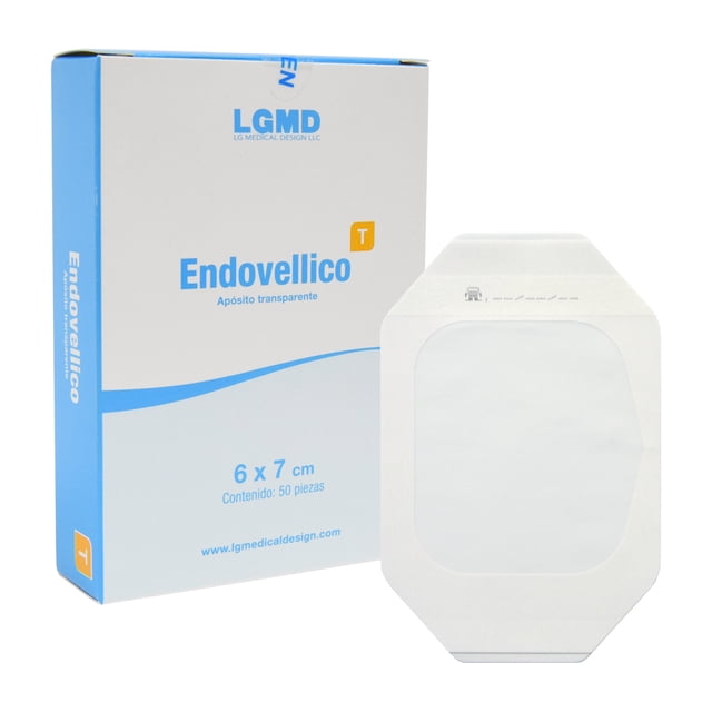 Apósito Transparente Endovellico T -6x7cm Caja 50 Pzs Marca LGMD