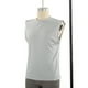 thumbnail image 5 of BRILLAR Camiseta sin mangas de entrenamiento para hombre, camisas musculares de color puro sin mangas para culturismo, entrenamiento en gimnasio, gris L, 5 of 10