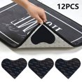 thumbnail image 1 of 12Pcs Rug Gripper Double Sided Anti Curling Carpet Tape Non Slip Reusable Rug Pad, 1 of 7