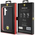 thumbnail image 6 of Ferrari Carbon Stitched Bottom Hard Case for Samsung Galaxy S24 6.2"  Black- FEHCS24SN3PUK, 6 of 6