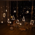 thumbnail image 5 of Christmas Fairy Curtain String Lights 3.4M LED Star Deer 220V 110V Garland Festoon For Xmas Tree New Year Navidad Party Decor, 5 of 5