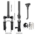 thumbnail image 5 of CEORPER Hydraulic Front Fork Shock Absorbers Front Suspension Fork for Electric Scooter, 5 of 8