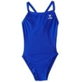 thumbnail image 1 of Tyr Solid Polyester Female Youth (Royal, 22), 1 of 2