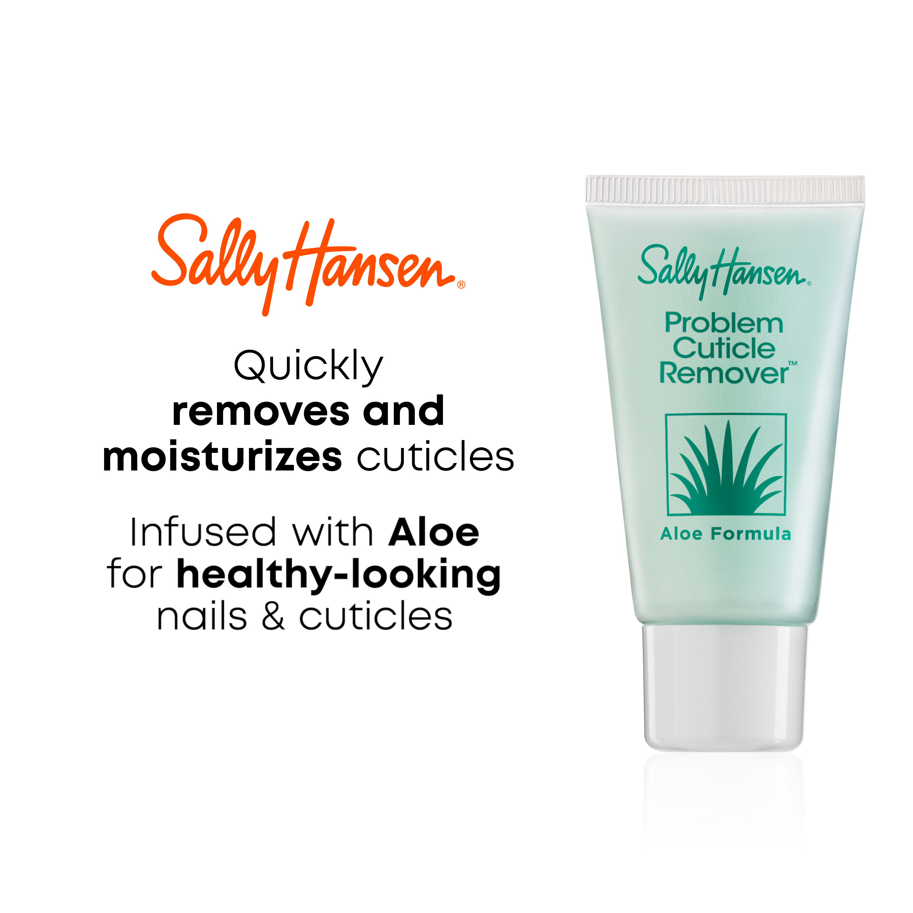 Sally Hansen Problem Cuticle Remover™, Eliminate Thick & Overgrown Cuticles, 1 Oz, Cuticle Remover Cream, Cuticle Remover Gel, Ph Balance Formula, Infused with Aloe Vera to Soothe and Condition - image 3 of 3