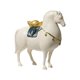 thumbnail image 1 of Adorno de caballo blanco de la suerte con lingote de oro - Decoración del hogar imprescindible, 1 of 7