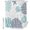 Teal Navy Blue, variant on Teal Navy Blue Coastal Shower Curtains for Bathroom, Summer Beach Coral Shell Ocean Waterproof Fabric Shower Curtain, Decorative Bathroom Curtain for Bathtub, 72"x78" , No Hooks Included