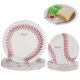 thumbnail image 1 of 72 platos de papel de béisbol, platos de postre para fiestas de béisbol, platos desechables de papel para servir postres, platos redondos de 18 y 23 cm con temática de béisbol, 1 of 6