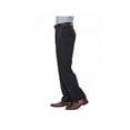 thumbnail image 2 of Haggar Men's Mynx Gabardine Pleat Front Dress Pant Classic Fit 11111836245, 2 of 9