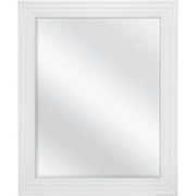 Mainstays Classic Beveled Wall Mirror, 27" x 33" White