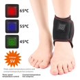 thumbnail image 3 of Electric Ankle Heating Pad Heated Ankle Support Adjustable Hot Temperature, 3 of 8