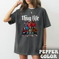 thumbnail image 3 of Thug Life Horror Movie Shirt Killer Scary Halloween Horror Friend Shirt Halloween Vibes Tee, 3 of 4