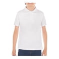 thumbnail image 1 of Playera Cotton Trends Talla 16 Polo Blanco, 1 of 4