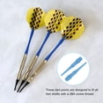 thumbnail image 6 of Uxcell 2BA Thread 1.1 inch Length Plastic Soft Dart Tips Replacement Dart Accessories 60 Pack PP Sky Blue, 6 of 7