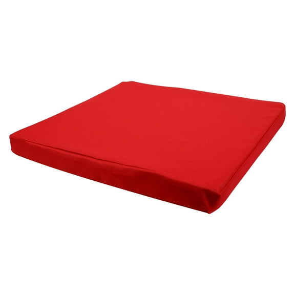 LULULION Outdoor Furniture Cushions Red Breathable Sponge 1Pcs