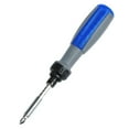 thumbnail image 1 of 15 In 1 Ratchet Screwdriver Set Telescopic Magnetic Hand Repair Tool Ratchet Screwdriver Set for Home Maintenance Outdoor Blue, 1 of 6