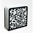 thumbnail image 2 of 1 pc Leaves and Branch Decorative Black Metal Napkin Holder for Table 4.9" x 4.9" x 1.9" Standing Napkin Holder for Home Kitchen Restaurant Picnic Party Coffee Bar Dining Room, 2 of 8