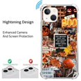 thumbnail image 4 of Halloween Collage Case Compatible with iPhone 14,Unique Art Design TPU Bumper Cover Case, 4 of 6
