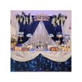 thumbnail image 4 of 2pcs 60*245cm Light Blue Sequin Backdrop Curtains For Party, Festival, Wedding, Birthday Decoration And Photography Background, 4 of 4