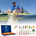 thumbnail image 2 of Calendario de Adviento de Navidad de 24 días 2024 Calendario de cuenta regresiva de pesca navideña Calendario de cebos para peces para regalos navideños, 2 of 4