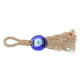 thumbnail image 4 of Colgante azul con borla trenzada: proteja su espacio con este exclusivo amuleto de ojo turco para decoración del hogar o la oficina, 4 of 5