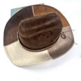 thumbnail image 6 of RUINIXCW Western Suede Cowboy Hat Cowgirl Hat for Women Men Wide Brim Classic Outdoor Party Fedora Hats with Bull Head Belt Buckle, 6 of 6