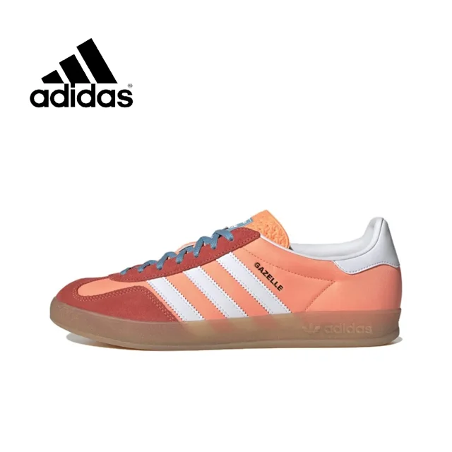 Recién llegado, zapatos GAZELLE INDOOR LOW para hombres y mujeres, zapatos casuales originales de trébol, zapatos de moda y transpirables