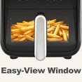 thumbnail image 2 of G-ocean Air fryer 7.5QT with 12 Functions, Digital Touch Screen, Visible Window, Black, 2 of 9