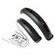 thumbnail image 5 of Guardabarros Bicicleta Delantero Trasero Set Repuestos Accesorios Fácil Instalación Universal Negro Cola Guardabarros de bicicleta, 5 of 8