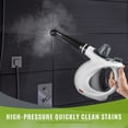 thumbnail image 4 of Pressurized Handheld Multi-Surface Natural Steam Cleaner with 12 pcs Accessories, Multi-Purpose Steamer for Home Use, Steamer for Cleaning Floor, Upholstery, Grout and Car, 4 of 8