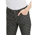 thumbnail image 4 of Ksubi Womens Slim Pin Monogram Ankle Jeans 26 Black - NWT $290, 4 of 6