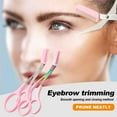 thumbnail image 5 of Autpvcol Black Eyebrow Trimmer Scissor, Eyebrow Scissors with Comb, Makeup Tool, Non-Slip Eyebrow Cutter, Eye Brow Razors, Eye Brow Shaper Trimming, 5 of 7
