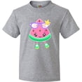 thumbnail image 3 of Inktastic Cute Watermelon with Sunglasses Youth T-Shirt, 3 of 5