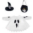 thumbnail image 7 of suore Halloween Porch Goose Outfits, Halloween Ghost Costumes Set with Crossbody Bag for Porch Gooses, Yard Silly Lawn Goose Shirt for Geese Outdoor Patio Yard Lawn Decoration, 7 of 7