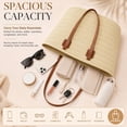 thumbnail image 5 of DAKIMOE Straw Beach Bag For Women Summer Boho Tote Bag Handbags Large Shoulder Purses Woven for Vacation, 5 of 7