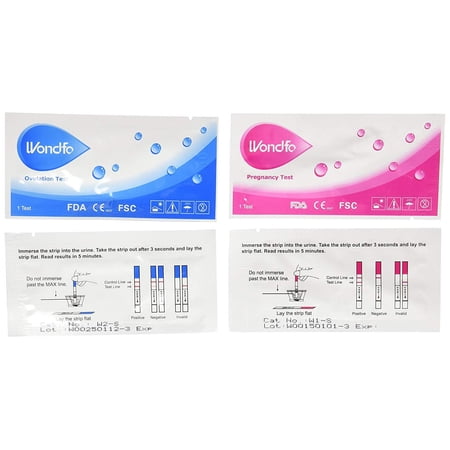 Wondfo 100 Ovulation Tests And 20 Pregnancy Tests by Wondfo
