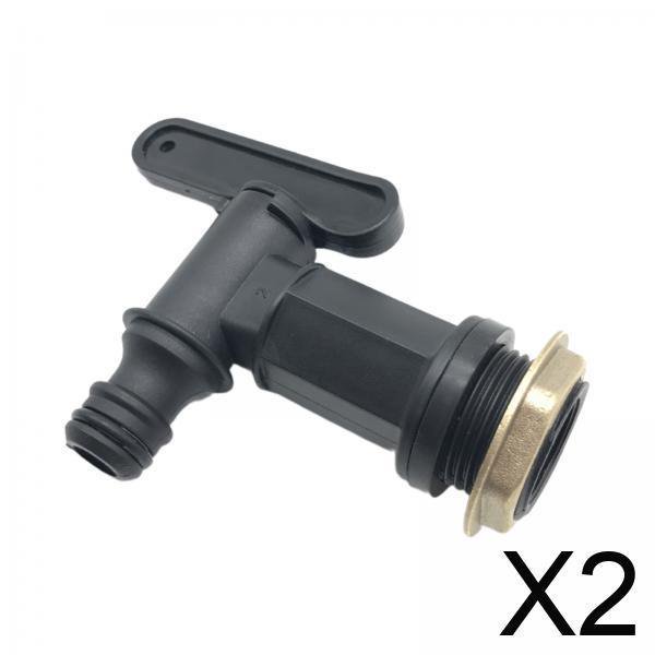 Grifo de grifo de repuesto,Piezas de montaje de manguera para tanque de agua de grifo de agua,Adaptador de tanque IBC Adaptador de manguera para tanque de agua IBC,Adaptador de grifo para