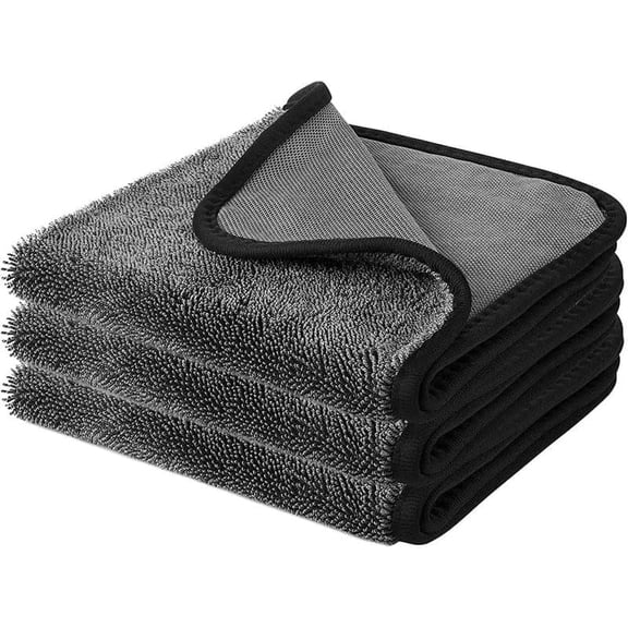 Microfiber Cleaning Towels for Glass & Windows, Lint-Free Cleaning Cloth for Mirrors, Stainless Steel & Household Surfaces