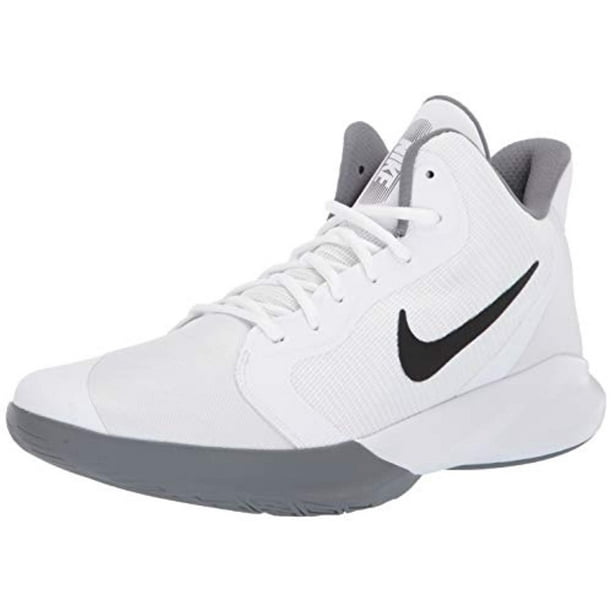 Nike - Nike Precision III Basketball Shoe White/Black 8.5 Regular US - Walmart.com - Walmart.com