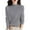 501_Grey, variant on AJHSAKLt Turtleneck Tops for Women Semi Sweater Long Sleeve Solid Color Pullover With A Base Shirt Autumn And Winter Warm Loose Sweaters for Women Grey