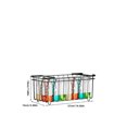 thumbnail image 2 of 4Pcs/6Pcs Stackable Wire Baskets for Organizing, Pantry Organization Bins Cabinets Refrigerator Organizers and Storage, Metal Basket for Kitchen Laundry Garage Fridge Bathroom Countertop, 2 of 7