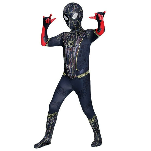 Disfraz de superhéroe de SpiderMan, Deadpool, Venom, Pantera Negra, para fiesta de Halloween xuanjing unisex