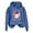 Blue, variant on Women's Hoodies Sweatshirts Cancer Awareness Shirt for Women Halloween October Wear Sweatshirt Blue L