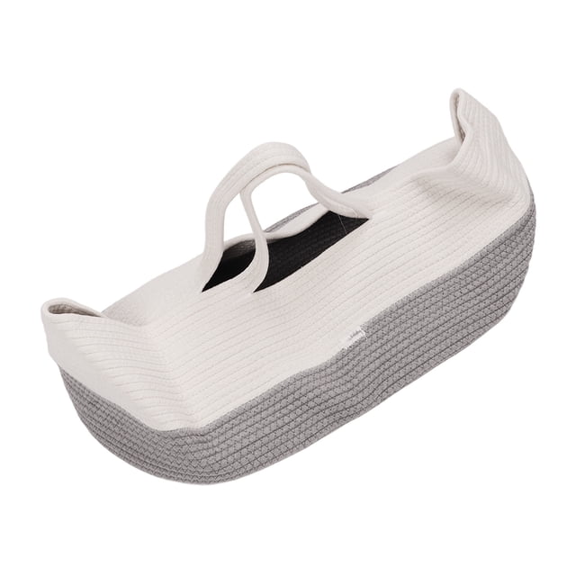 Cesta Para Dormir Para Bebé, Cesta De Transporte Ligera Tejida Transpirable, Cuerda De Algodón Plegable Para Bebés Para Exteriores