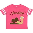 thumbnail image 3 of Inktastic I Like Dirt Earthworm Boys or Girls Toddler T-Shirt, 3 of 5