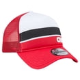 thumbnail image 3 of Youth New Era Red Kansas City Chiefs Sport Night Color Block 9FORTY A-Frame Trucker Adjustable Hat, 3 of 5