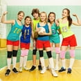 thumbnail image 4 of Rodilleras de esponja, rodilleras suaves y transpirables, adecuadas para voleibol, fútbol, danza, yoga., 4 of 5